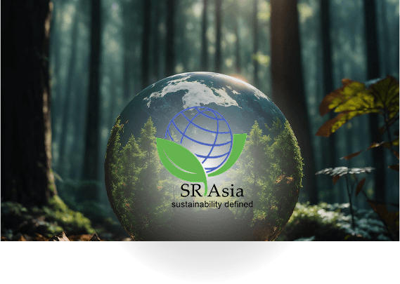 Forest background representing sustainable development