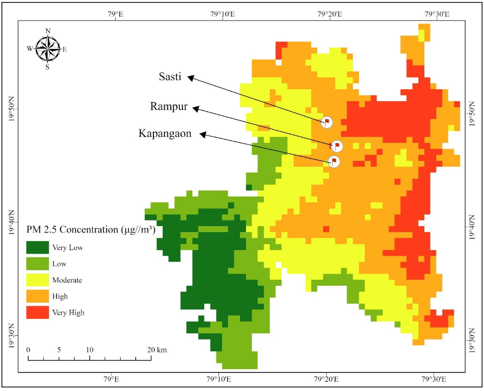Map 11: PM2.5 Concentration Map